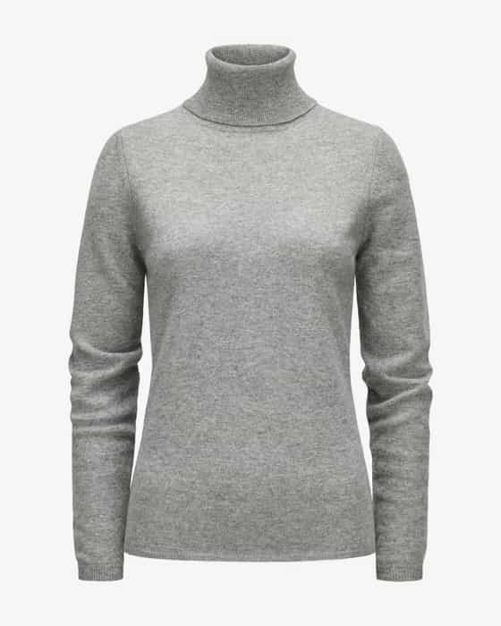 Cashmere-Rollkragenpullover 