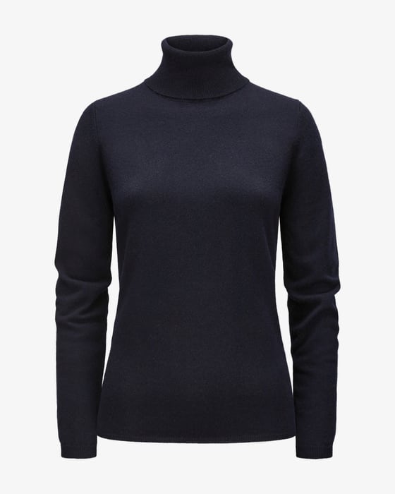 Cashmere-Rollkragenpullover 