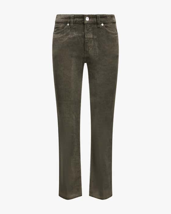 7/8-Cordhose aus Baumwoll-Mix