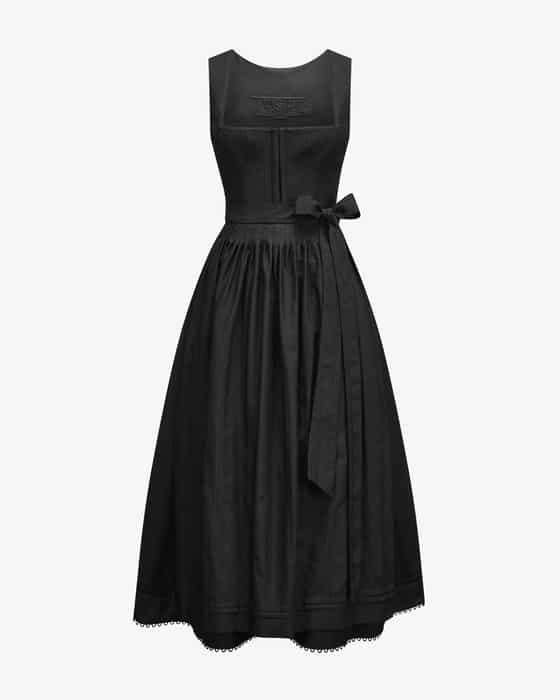 Dirndl lang mit Schürze 
