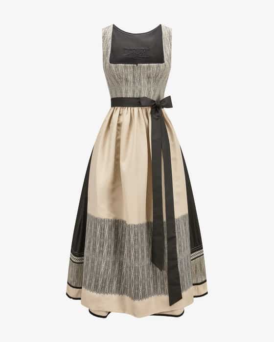 Dirndl lang mit Schürze 