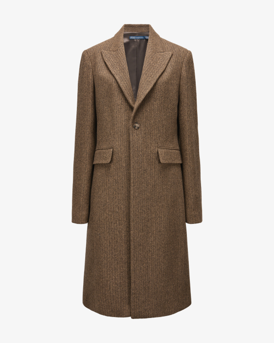Wool blend coat