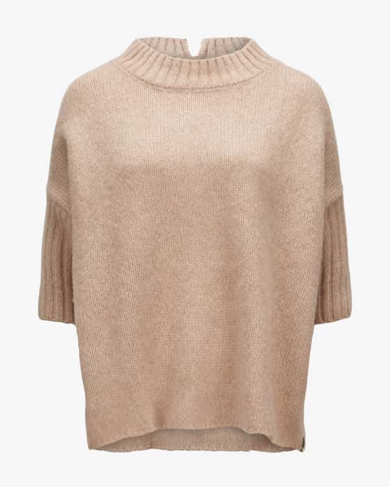 Cashmere-Seiden-Strickshirt 