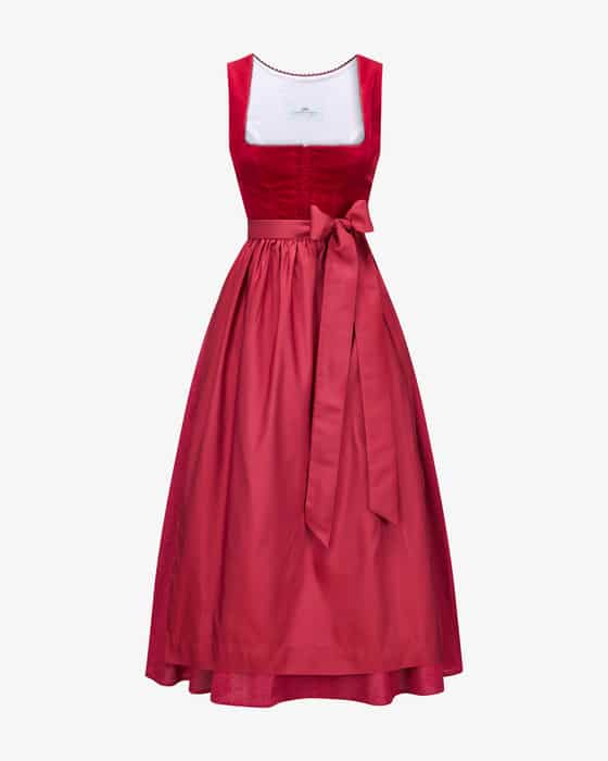 Wiesndirndl lang mit Schürze 