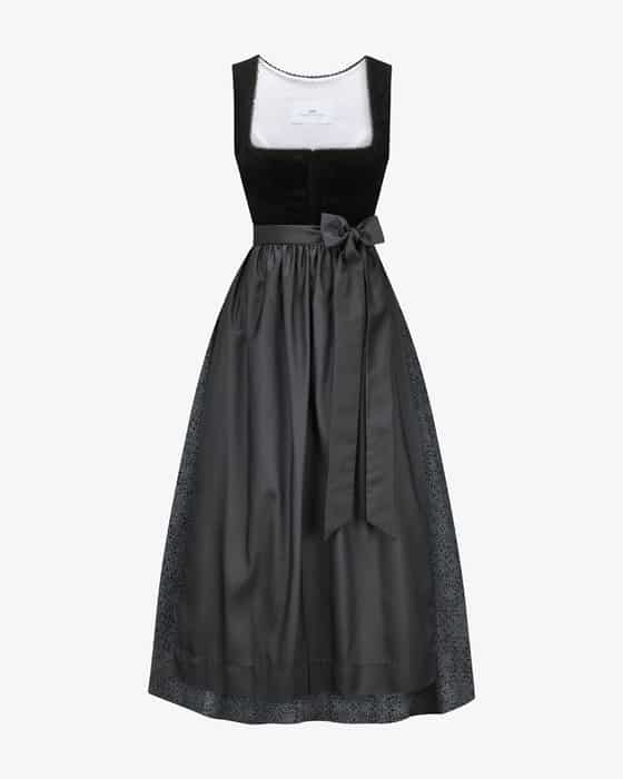 Wiesndirndl lang mit Schürze 