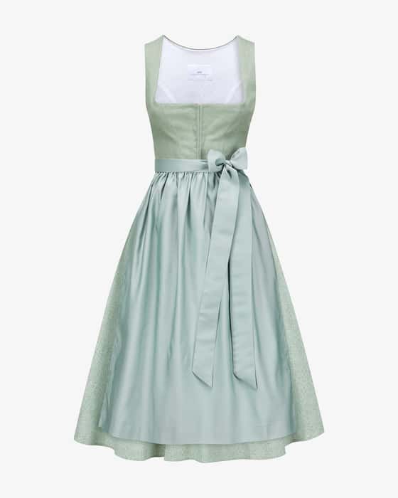 Midi-Wiesndirndl with apron 