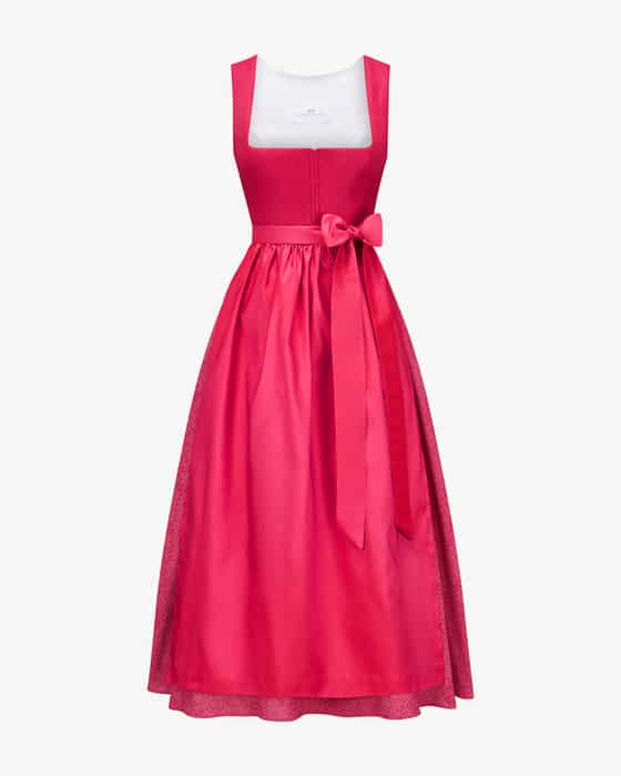 Wiesndirndl lang mit Schürze 