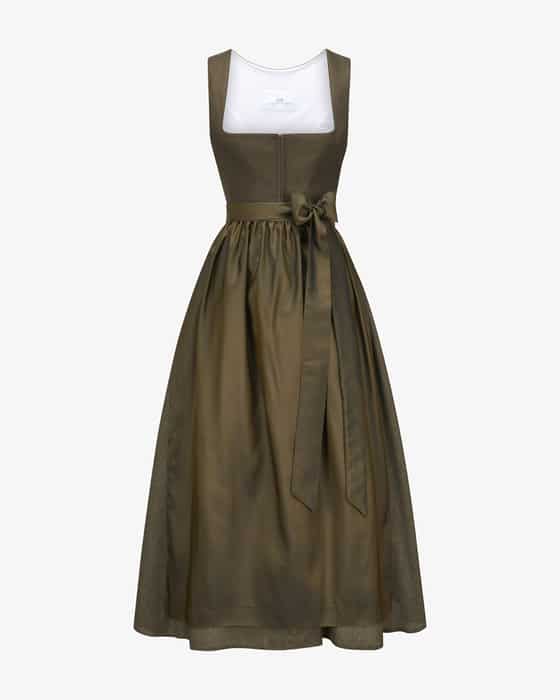 Wiesndirndl lang mit Schürze 