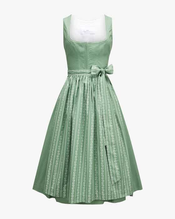 Wiesndirndl lang mit Schürze 