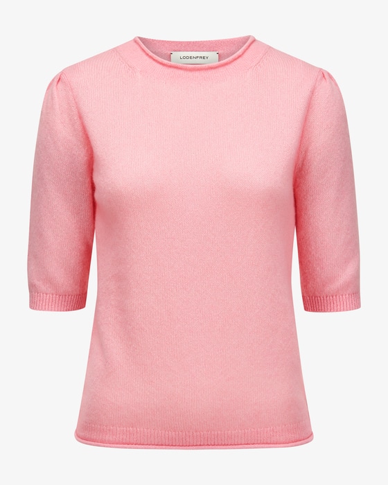 Strickshirt aus Cashmere und Seide