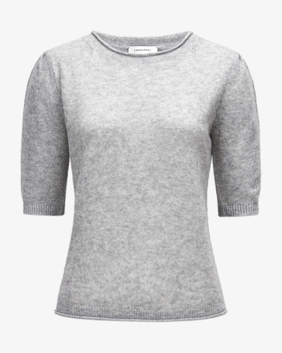Strickshirt aus Cashmere und Seide