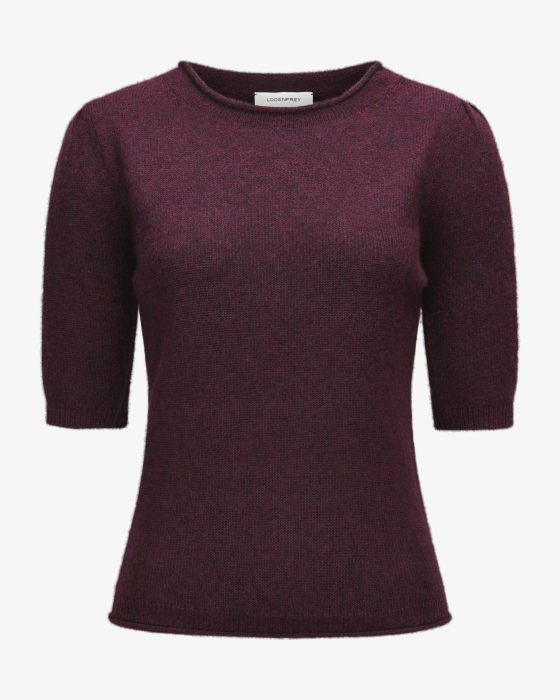 Strickshirt aus Cashmere und Seide