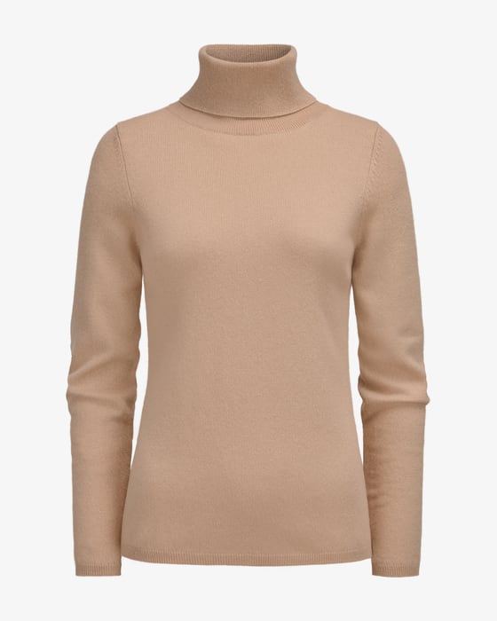 Cashmere-Rollkragenpullover 