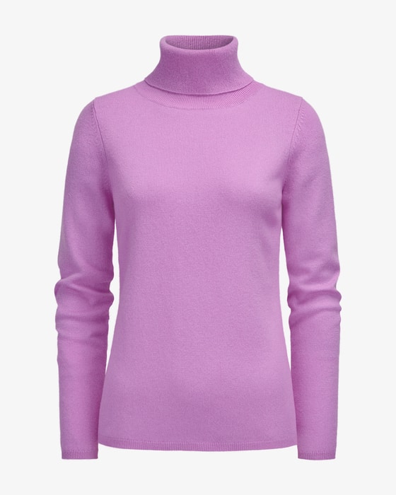 Cashmere-Rollkragenpullover 