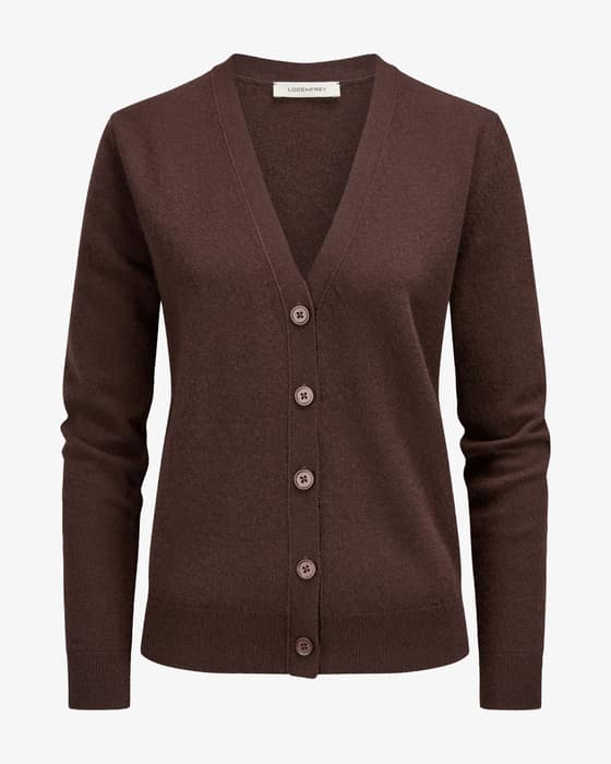 Cashmere-Strickjacke 