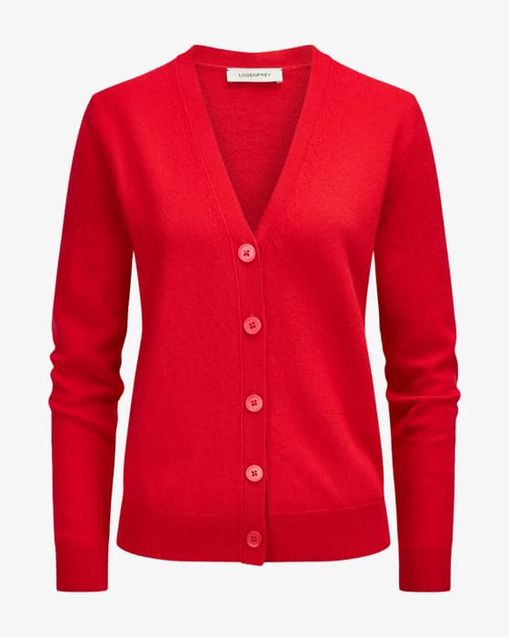 Cashmere-Strickjacke 
