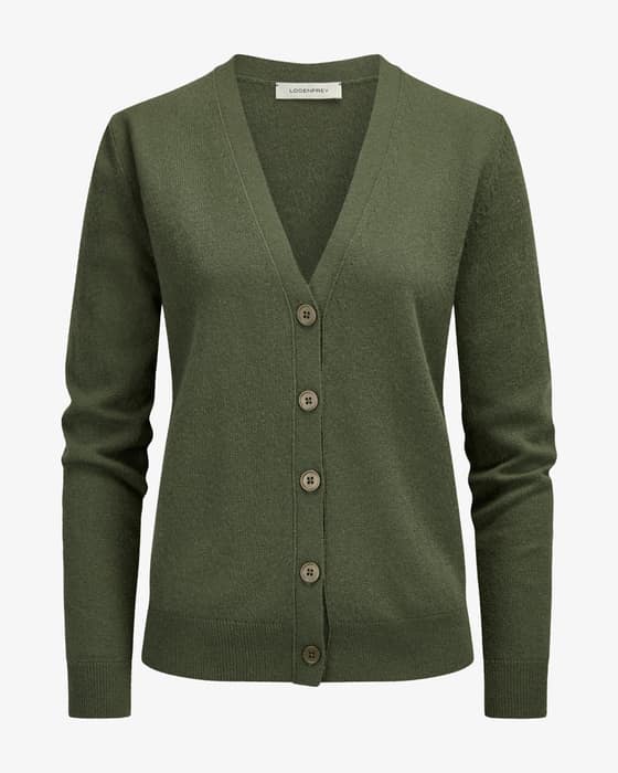 Cashmere-Strickjacke 
