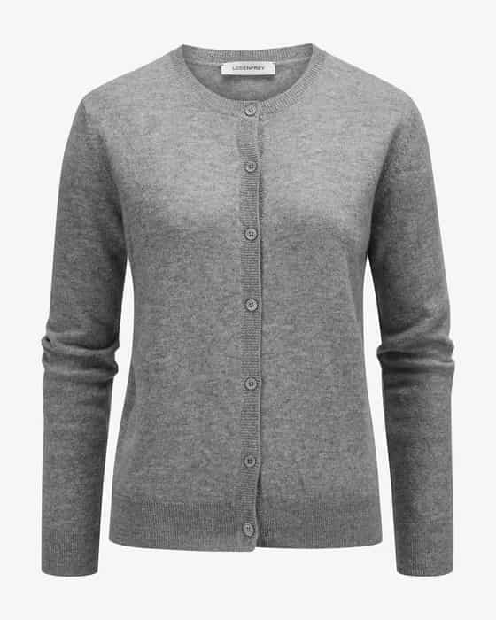 Cashmere-Strickjacke