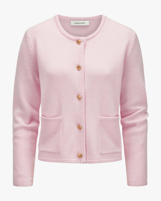 Cashmere-Strickjacke