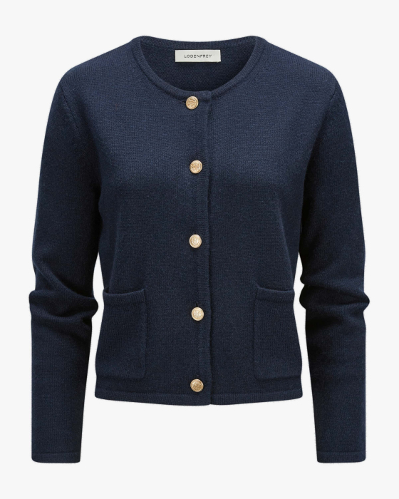 Cashmere-Strickjacke 