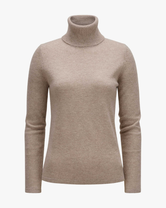 Cashmere-Rollkragenpullover 