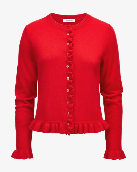 Cashmere-Strickjacke