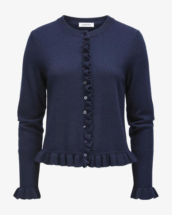 Cashmere-Strickjacke