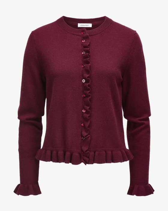 Cashmere-Strickjacke