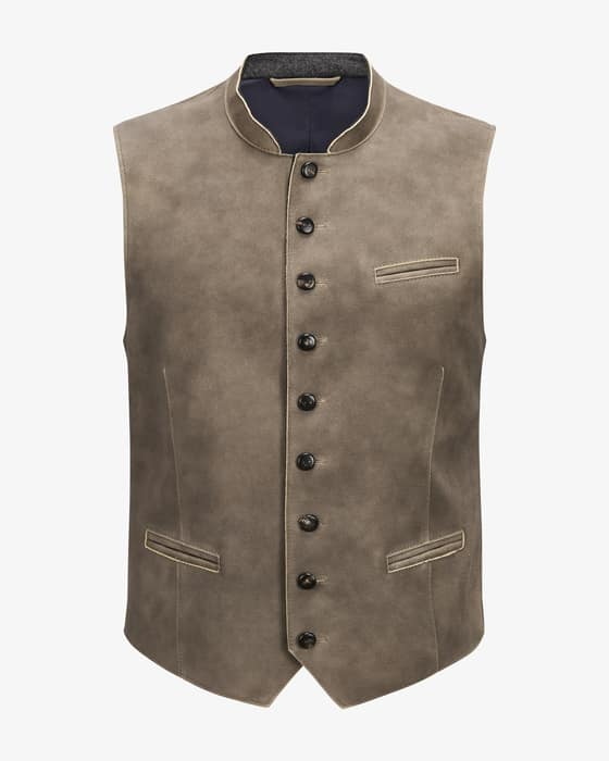 Trachten-Weste Johann aus Sämischer Bergziege