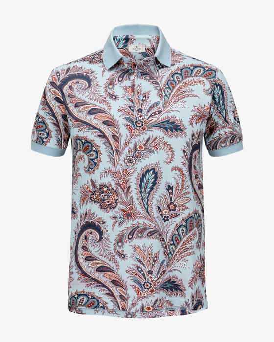 ETRO フロラルフリントTシャツ MRMA0002AK576 X0800 Etro T-shirt with a pattern | Men's Clothing | Vitkac