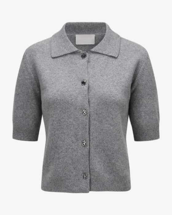 Cashmere-Strickjacke 