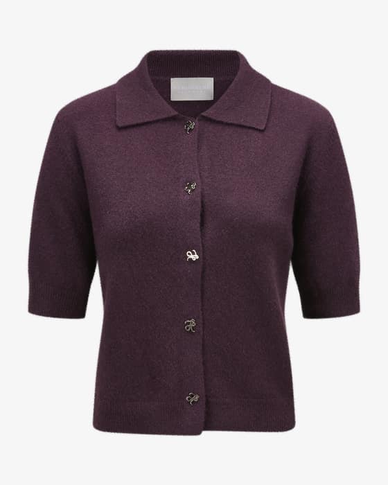 Cashmere-Strickjacke 