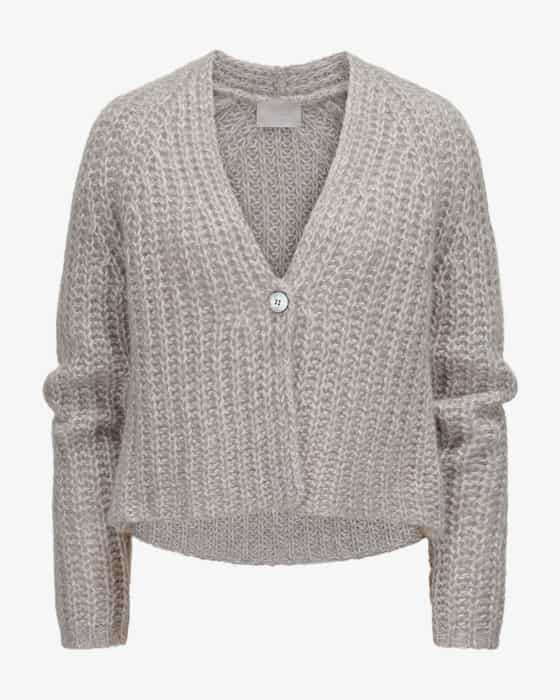 Cashmere-Strickjacke