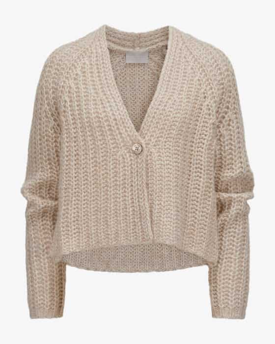 Cashmere-Strickjacke