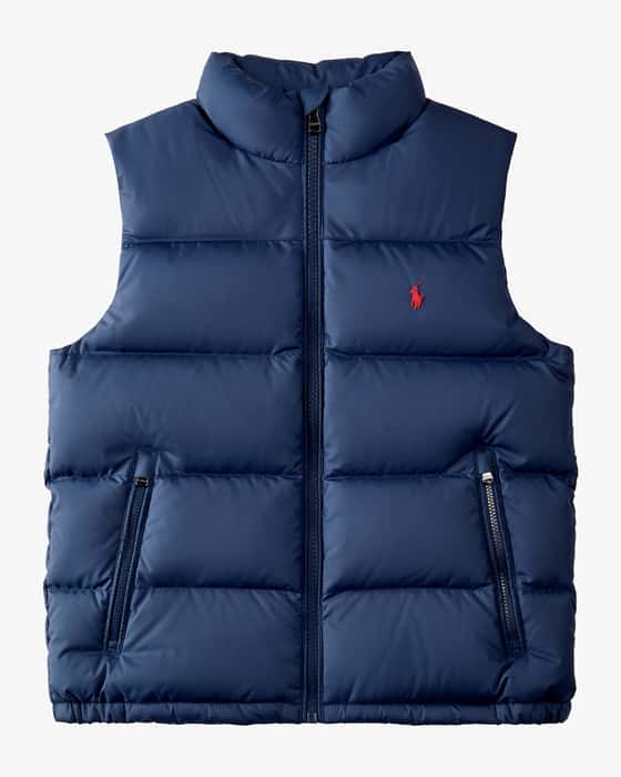 ジャケット・アウター polo ralph lauren down vest L navy Polo Ralph Lauren Packable Down Vest Collection Navy 2XL at