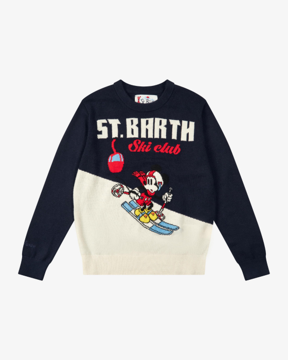 Douglas C Mickey Skier 61 Pullover 