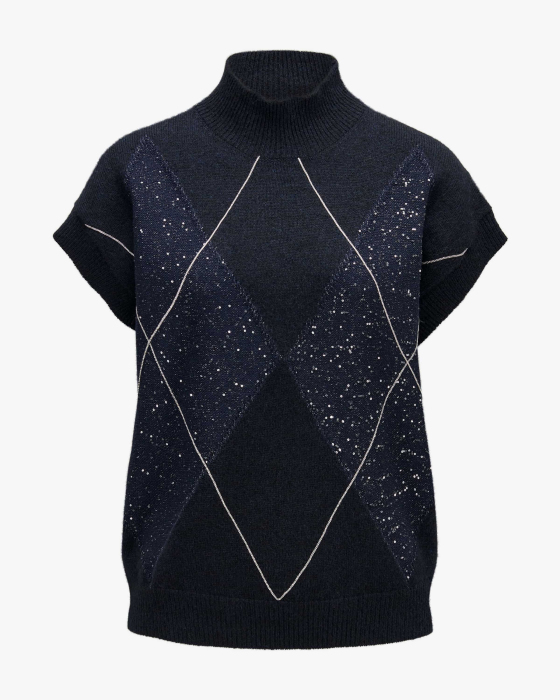 Strickshirt aus Schurwoll-Mix