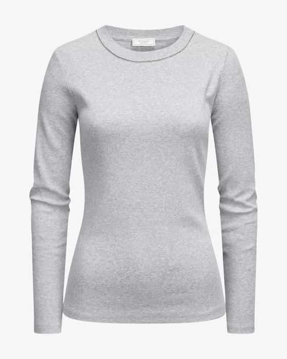 Tシャツ・カットソー BRUNELLO CUCINELLI Women Tops M41800063WS Grey Women's tops, t-shirts and polos | Brunello Cucinelli