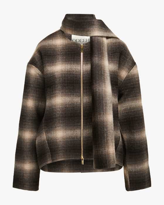 Jacke aus Schurwolle und Cashmere