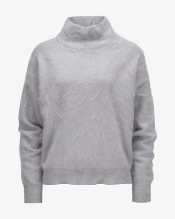 Embla cashmere stand-up collar sweater