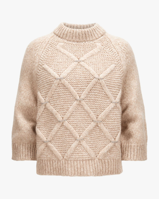 Pullover aus Alpaka-Schurwoll-Mix