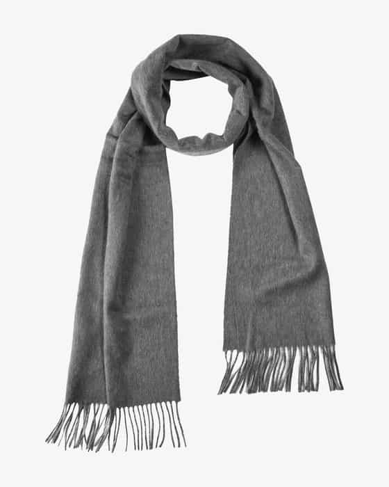 Johnstons of Elgin Contrast cashmere scarf | LODENFREY