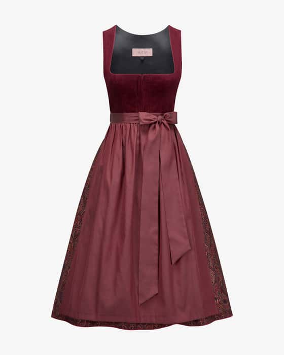 Neda Midi-Dirndl mit Schürze