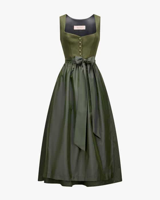 Nora Leinendirndl lang mit Schürze