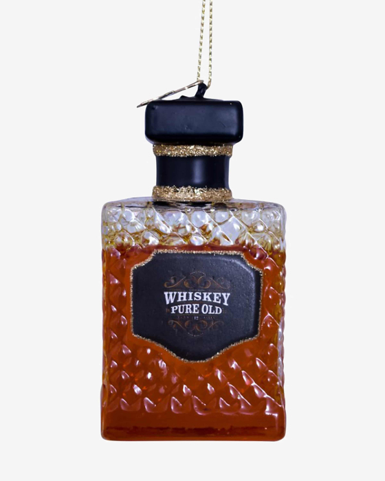 Whiskey Bottle Weihnachtsanhänger