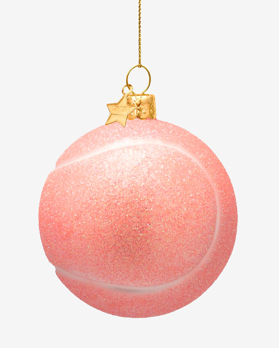Tennis Ball Weihnachtsanhänger 