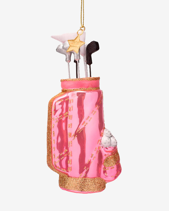 Golf Bag Weihnachtsanhänger 