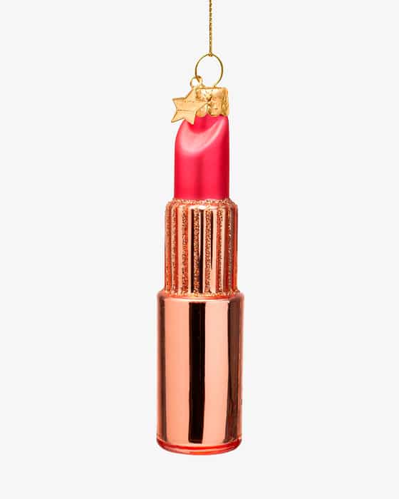 Lipstick Weihnachtsanhänger 