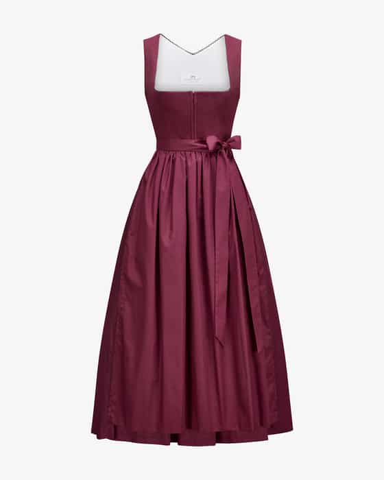 Dirndl lang mit Schürze 