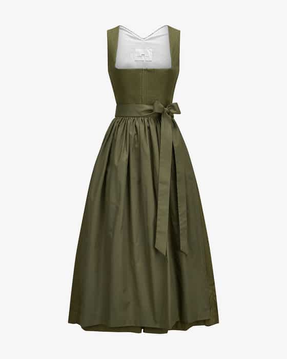 Dirndl lang mit Schürze